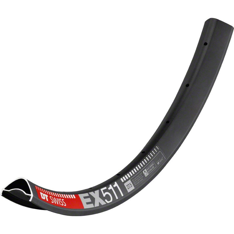 DT Swiss EX 511 Rim – 27.5″ Disc Black 32H
