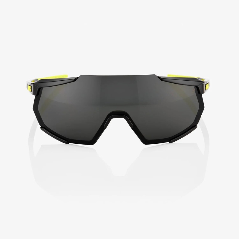 100% Racetrap Performance Sunglasses – GlossBlack/SmokeLens