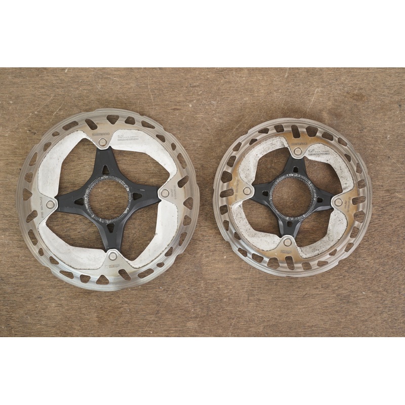 (2) 160mm/140mm Shimano XT RT-MT800 Center Lock Disc Brake Road CX MTB Rotors