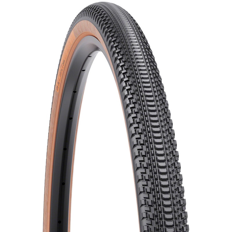 WTB Vulpine Tire – 700 x 40 TCS Tubeless Folding BLK/Tan Light/Fast Rolling Dual DNA SG