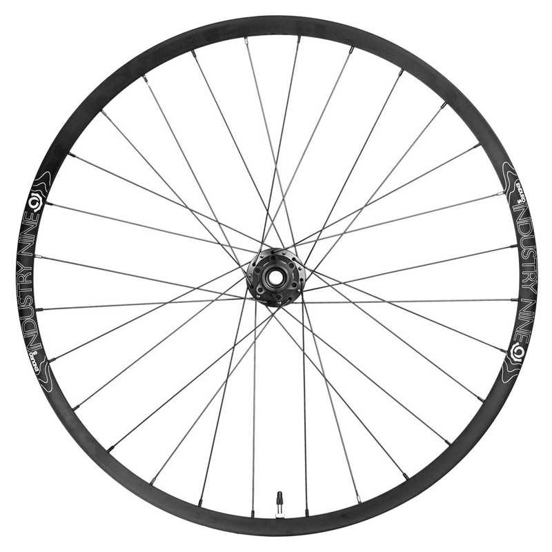 1/1 Enduro Front Wheel Black/Black
