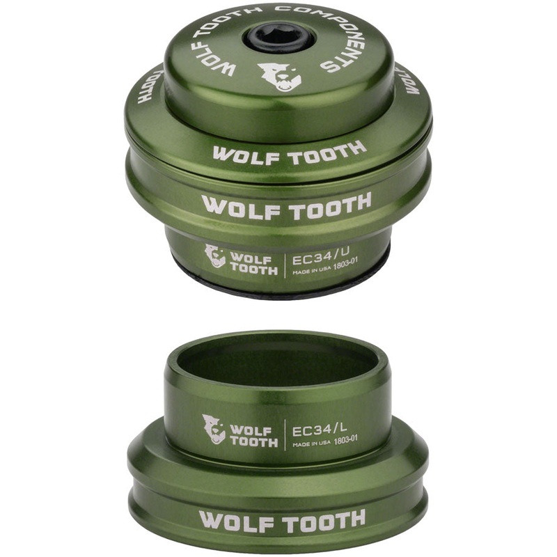 Wolf Tooth Premium Headset – EC34/EC34, Olive