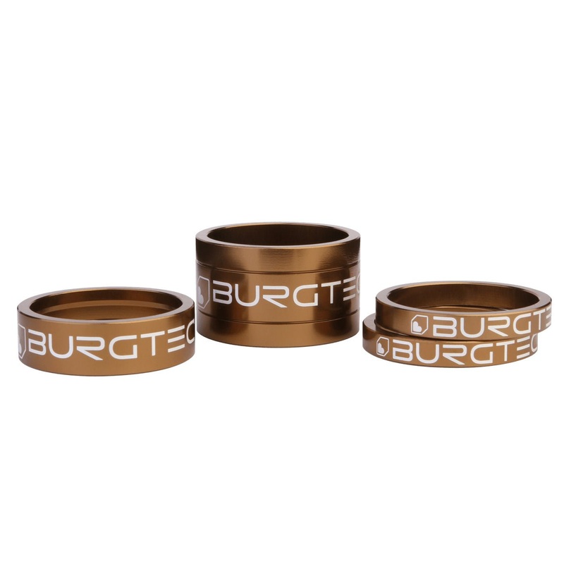 Burgtec Stem Spacer Kit – Kash Bronze – Set of 4