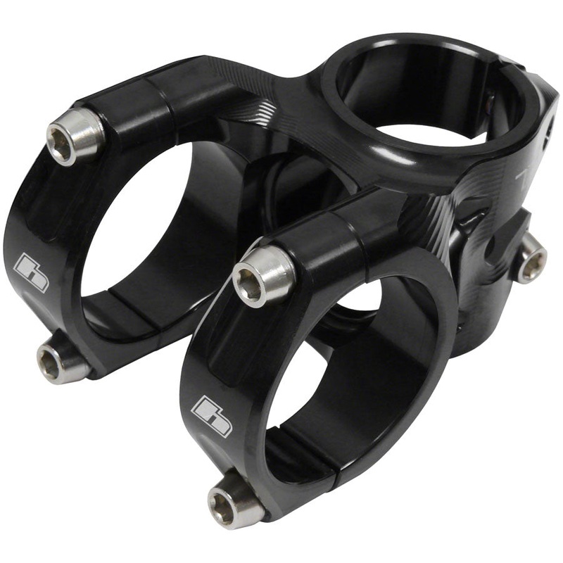 TR Stem – 50mm 31.8mm Clamp +/-0 1 1/8″ Aluminum Black