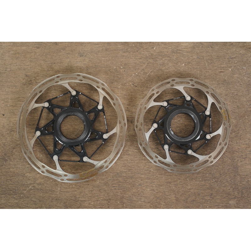(2) 160mm/140mm SRAM CenterLine CLX Center Lock Disc Brake Rotors