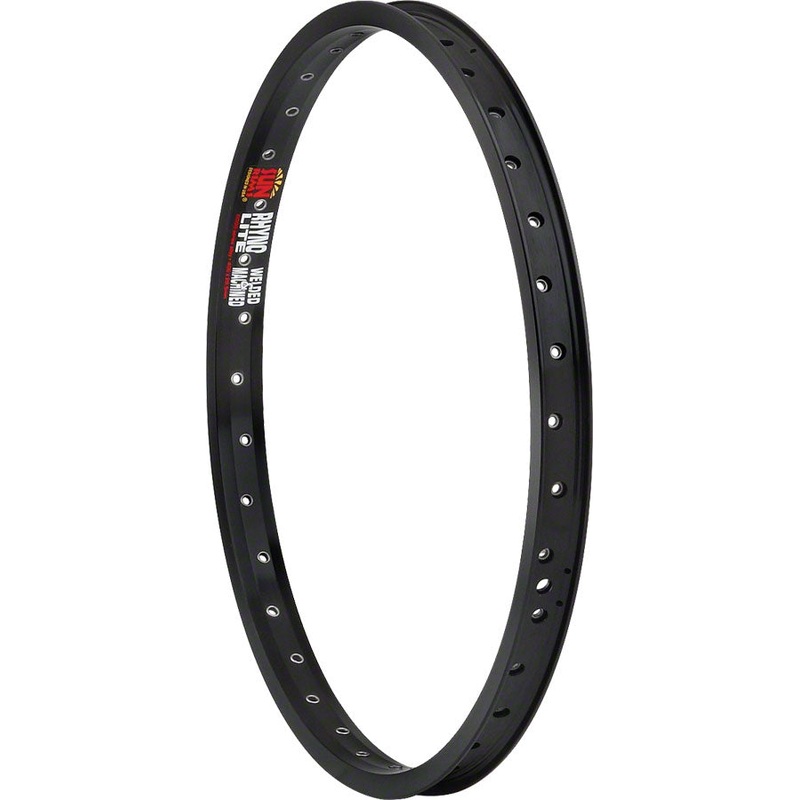 Sun Ringle Rhyno Lite XL Rim – 20″ Rim Black 36H Clincher Schraeder