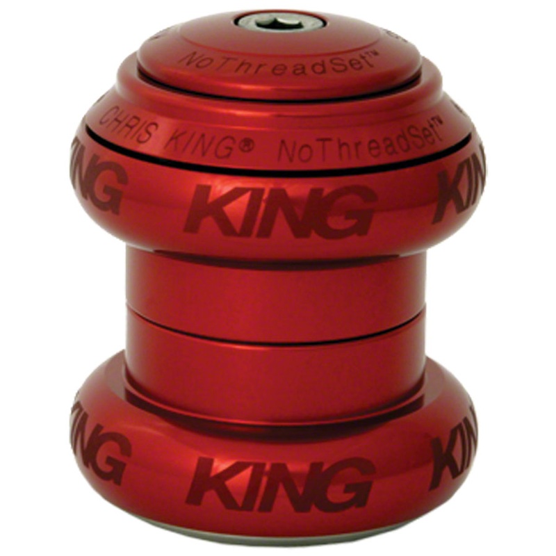 Chris King NoThreadSet Headset – 1-1/8″ Sotto Voce Red