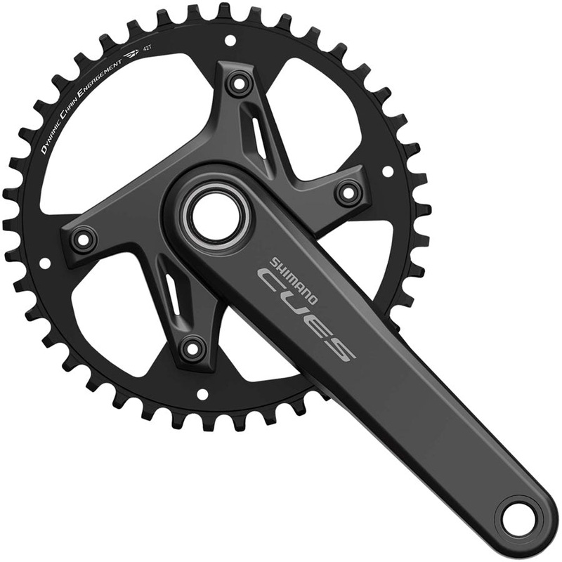 CUES FC-U6030-1 Crankset – 175mm 9/10/11-Speed 42t Asymmetric 110 BCD