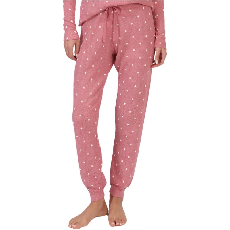 * Dylan Star Thermal Jogger – FINAL SALE Red