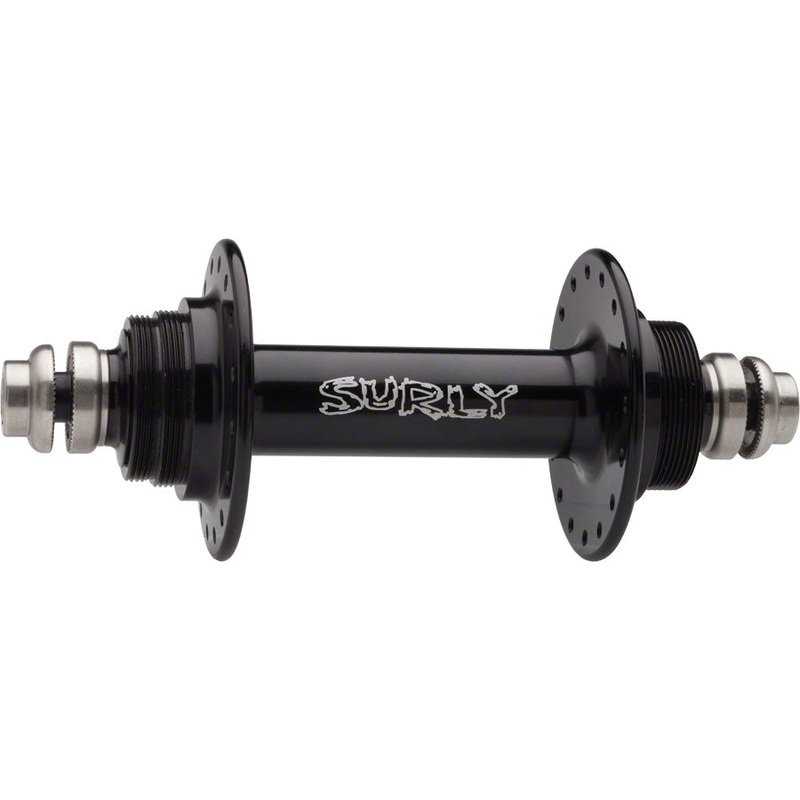 Surly Ultra New Rear Hub – Threaded x 130mm Rim Brake Fixed/Free Black 32H