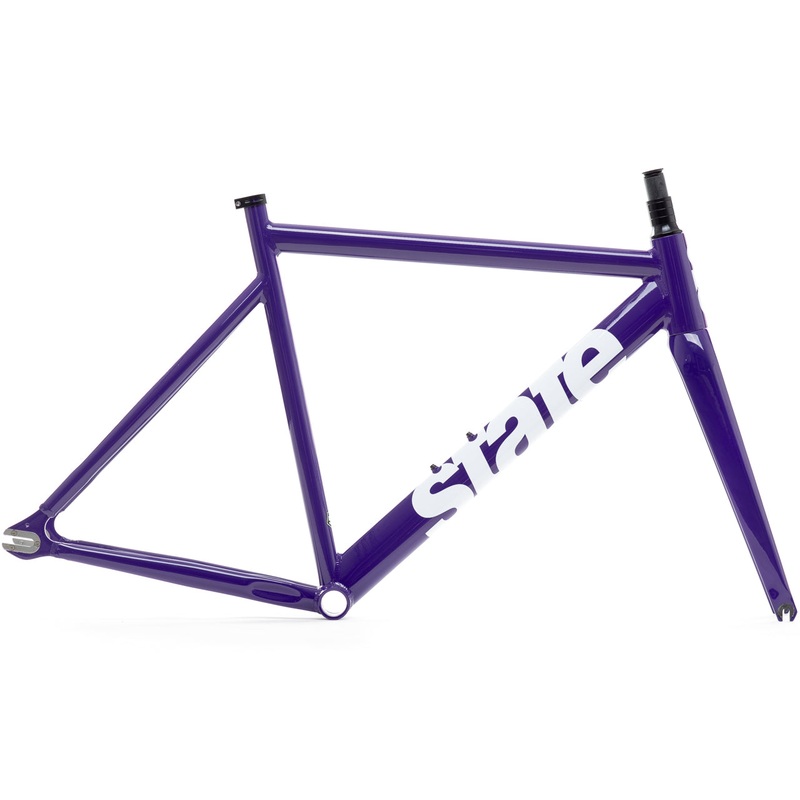 6061 Black Label v3 – Frame Set – Purple / White