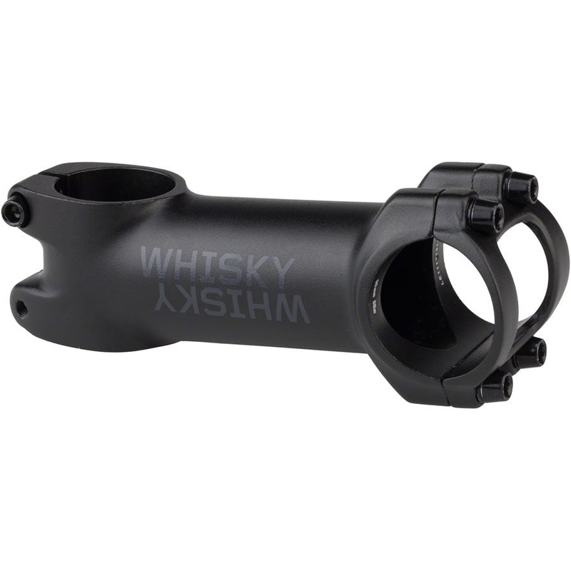 WHISKY No.7 Stem – 80mm 31.8 Clamp +/-6 1 1/8″ AluminumBlack