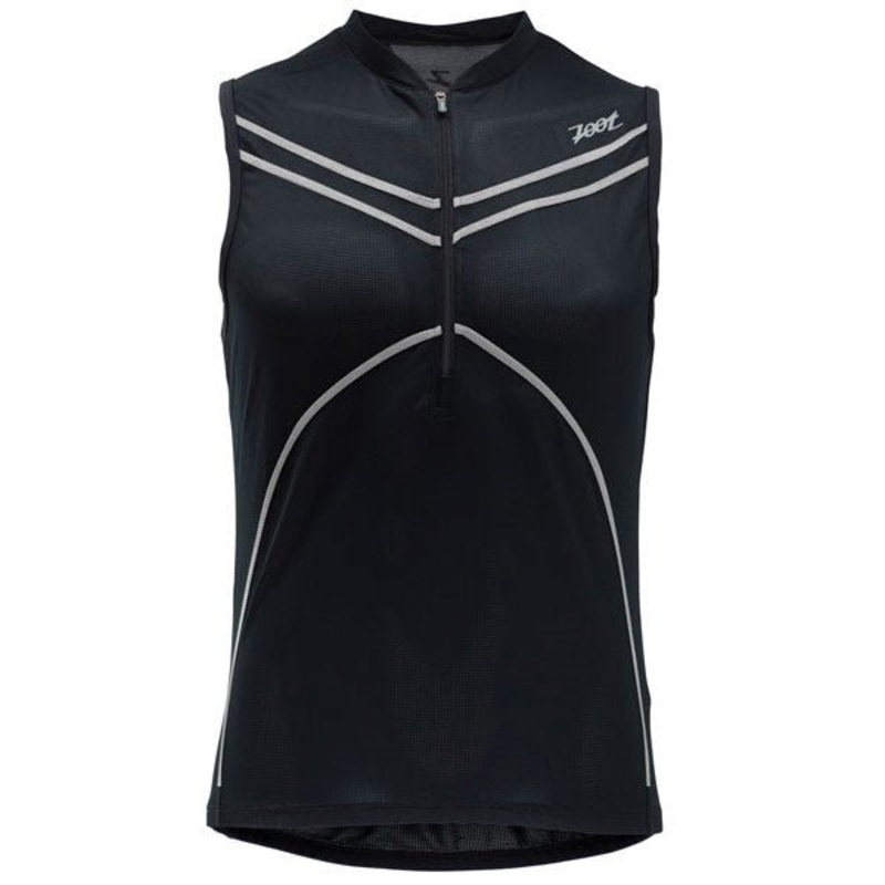 Zoot Performance Tri Sleeveless Jersey Black / Black