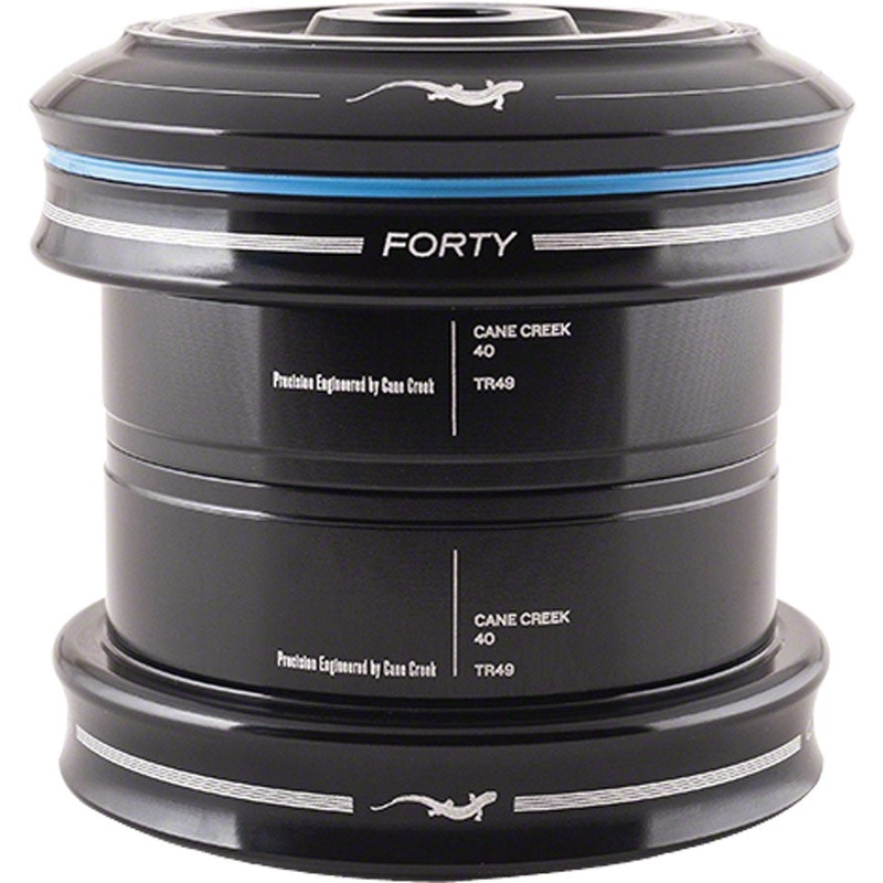 Cane Creek 40 EC49/38.1 / EC49/40 Headset 1.5″ Straight Steerer Black