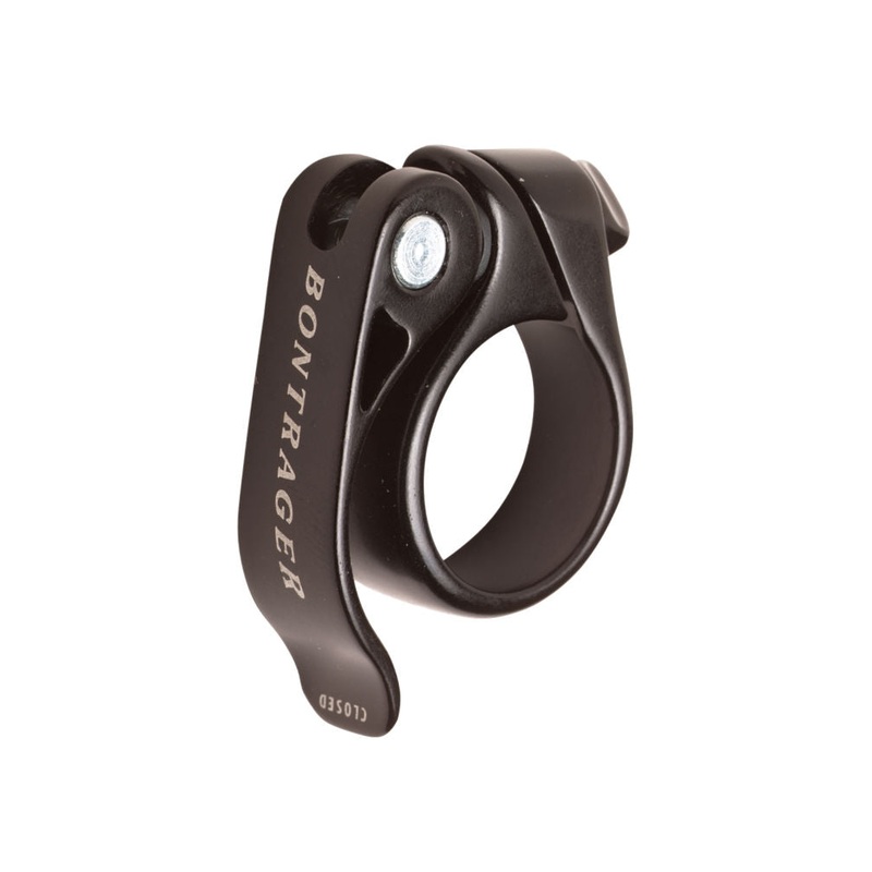 Seatpost Part Clamp 31.9-32.5mm QR M6 BK CRBFRIEND Black