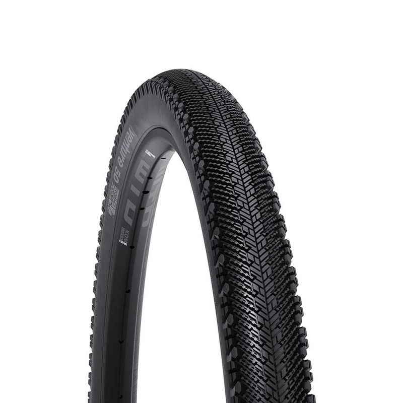 WTB Venture Tire 700x50C Folding Tubeless Ready TCS Light/Fast Rolling Dual DNA SG2 120TPI Black