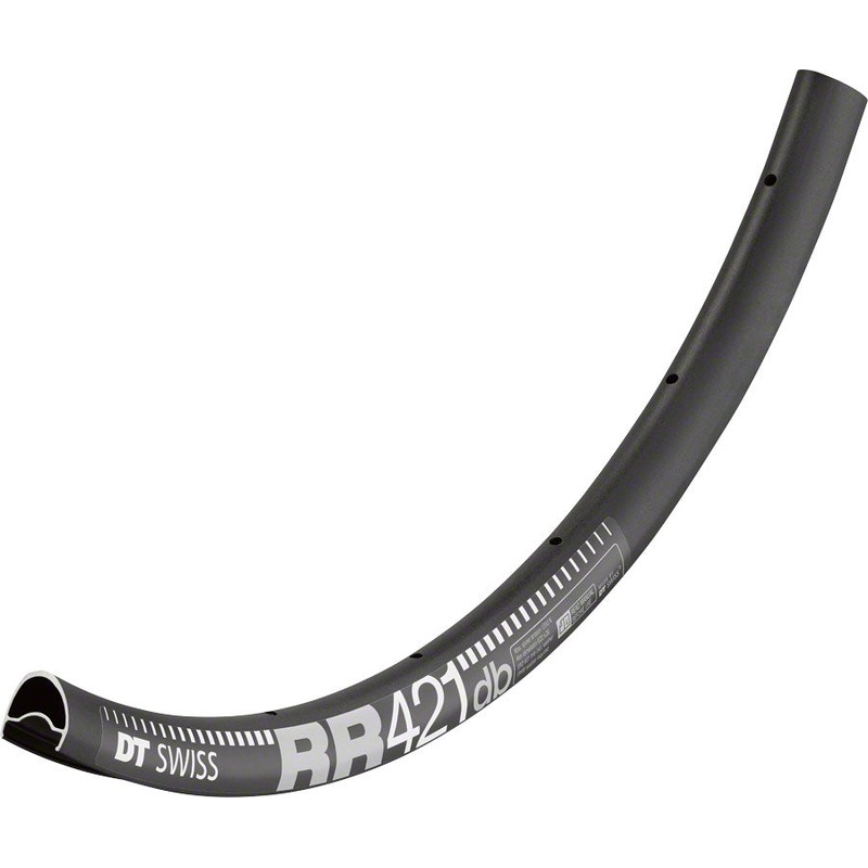 DT Swiss RR 421 Rim – 700 Disc Black 28H Asymmetric