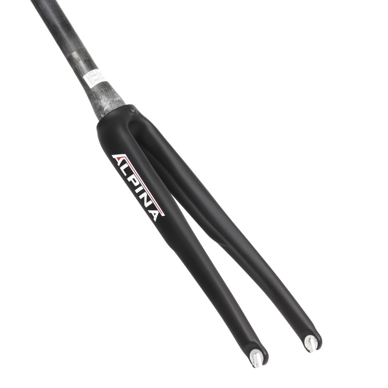 Alpina Full Carbon 1 1/8-1.5″ Track Fork matte black