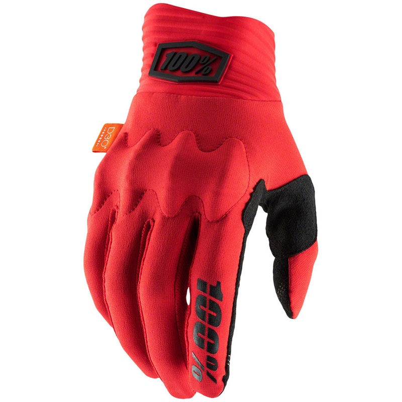 Cognito Gloves – Red/Black Full Finger Mens Small