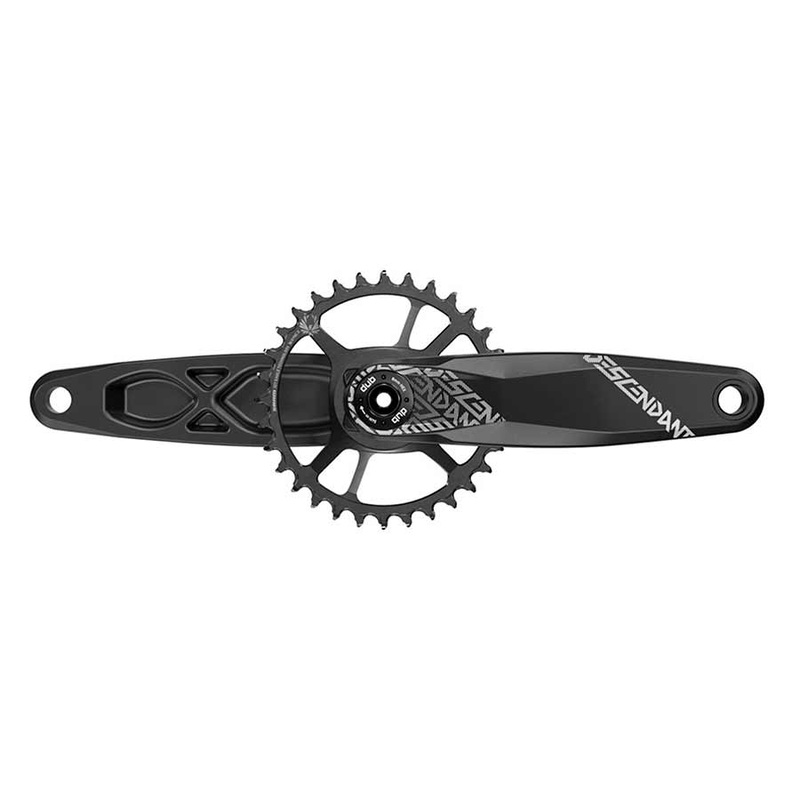 TruVativ Descendant 6K Aluminum Eagle Crankset – 175mm 12-Speed 32t Direct Mount DUB Spindle Interface BLK