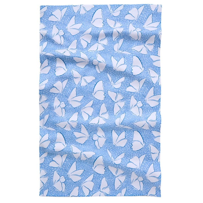 Fly Away Butterfly Tea Towel