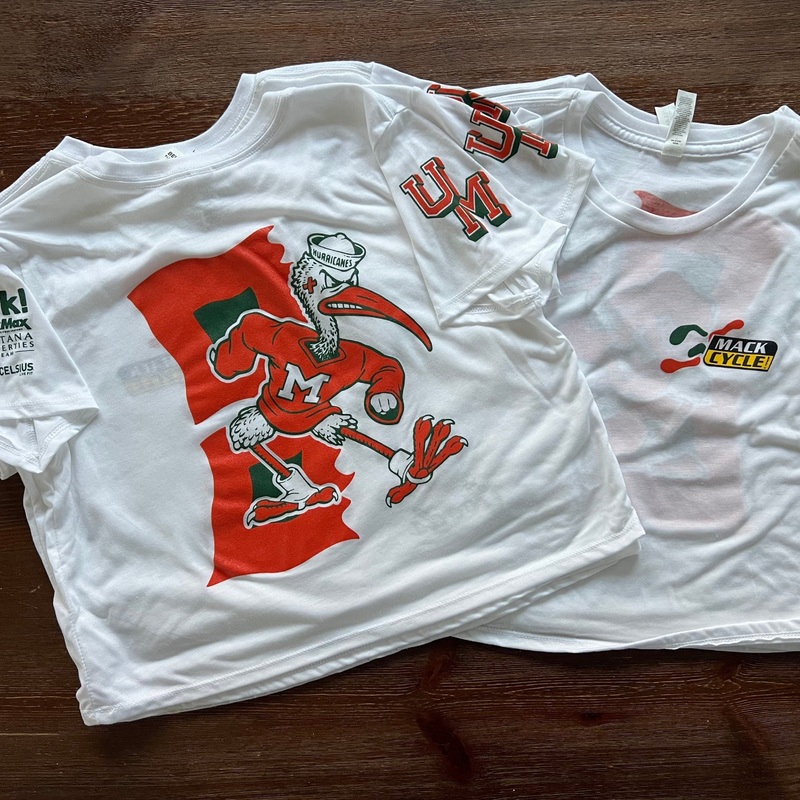 “GOODS by DAX” Team Hurricanes Flowy Crop Top