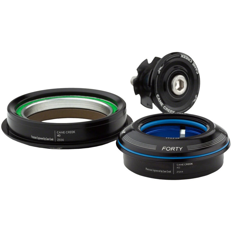 Cane Creek 40 ZS44/28.6 / H8 ZS56/30 Headset, Black