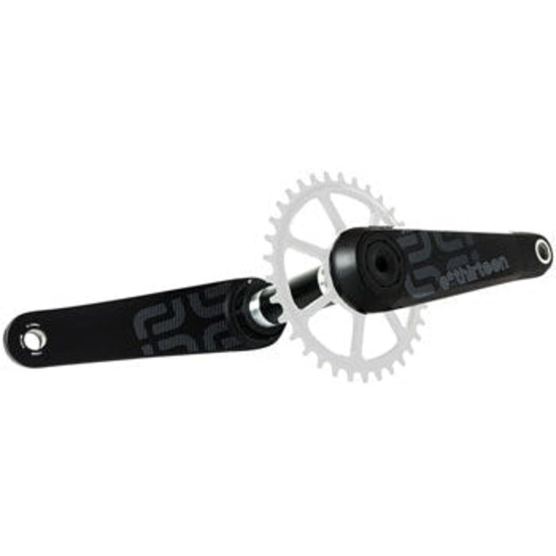 TRS Race Carbon Crankset – 170mm 73mm 30mm Spindle e-thirteen P3 Connect Interface BLK