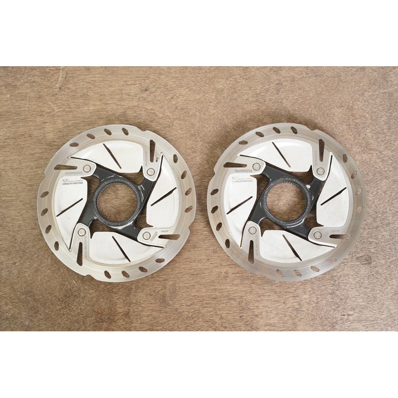 (2) 140mm Shimano Ultegra SM-RT800-SS Center Lock Disc Brake Rotors RT 800