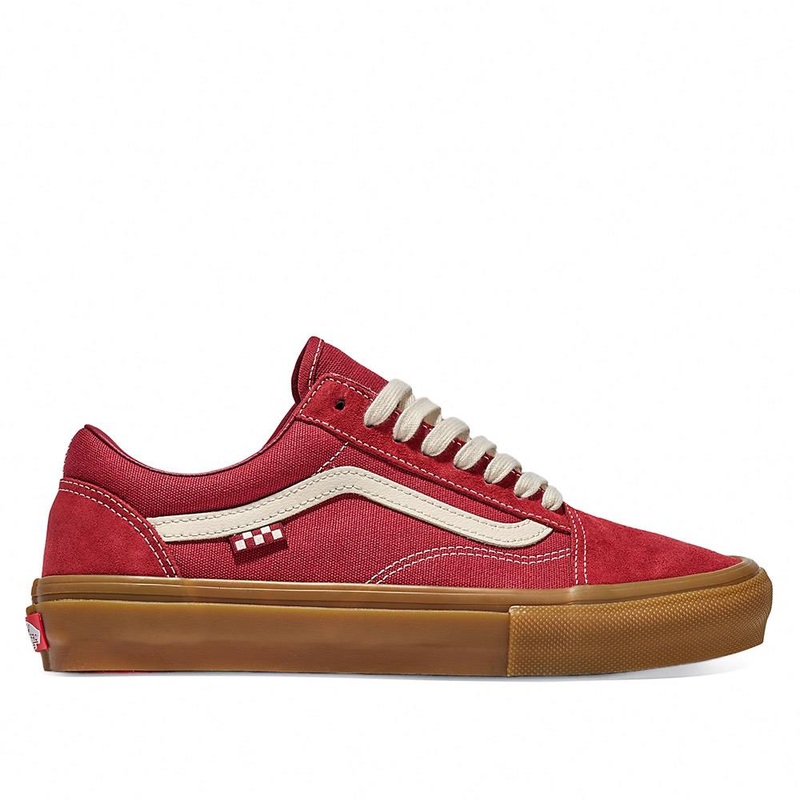 Vans Skate Old Skool – Red/Gum
