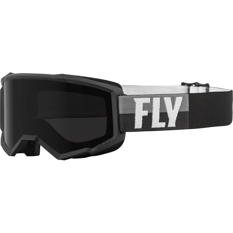 Zone W/C Goggle Black/White W/Dark Smoke Hydrophoc Lens