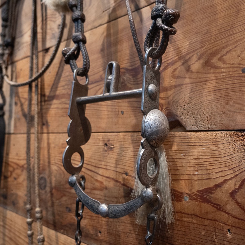 1920’s Braided Leather & Horse Hair Rig