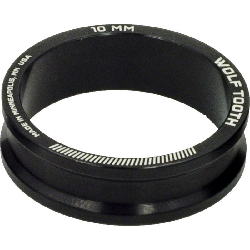 Wolf Tooth Headset Spacer 5 Pack 10mm Black