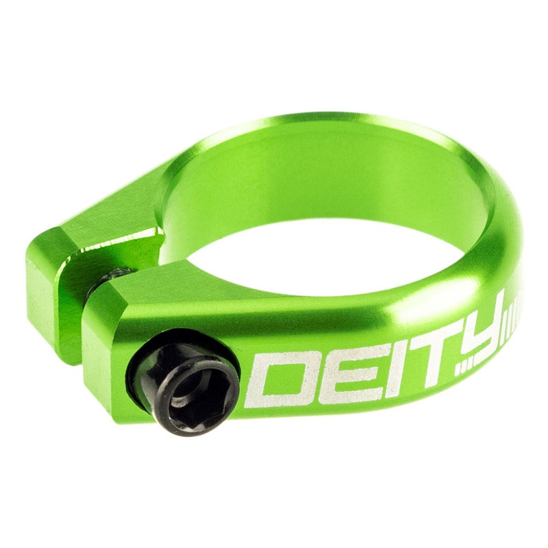 Deity Circuit Seatpost Clamp – 34.9mm – Green