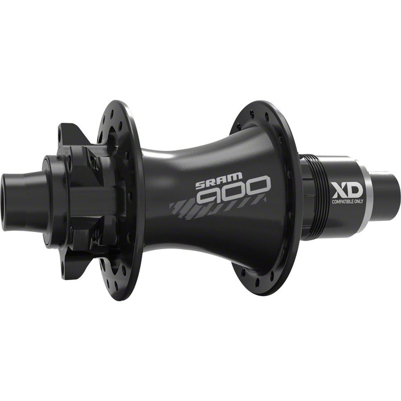 SRAM 900 Rear Hub – QR x 135mm/12 x 142mm 6-Bolt XDR Black 28H