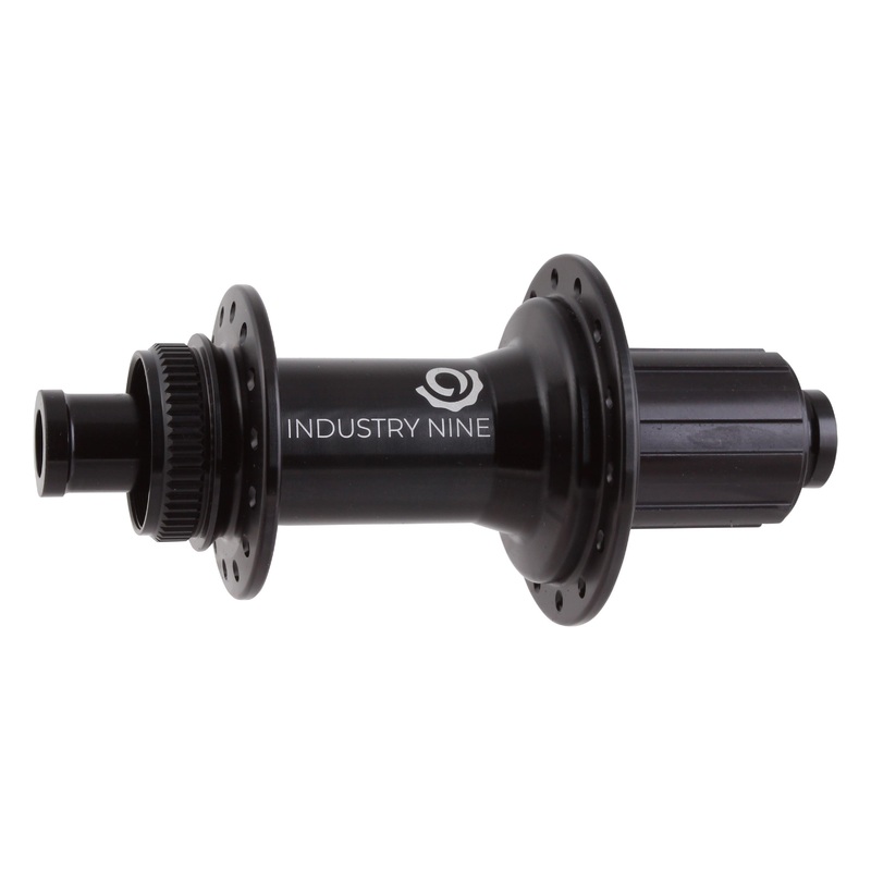 1/1 Classic Centerlock Rear Hub Black