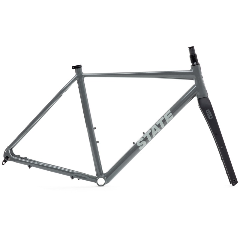 6061 Black Label All-Road – Frame & Fork Set – Granite Grey