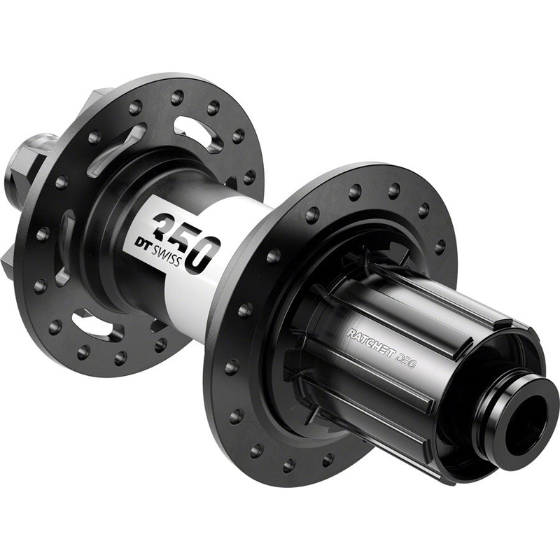DT Swiss 350 DEG Rear Hub – 12 x 148mm 6-Bolt HG 11 MTN Black 28H 72pt