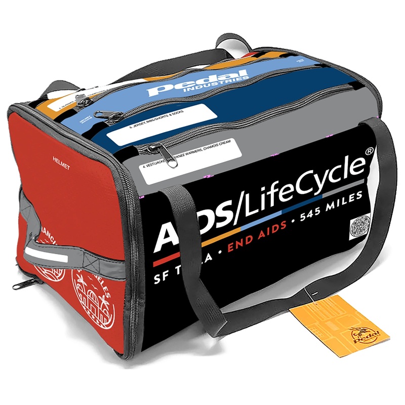 AIDS/LIFECYCLE 2025 CYCLING RACEDAY BAG