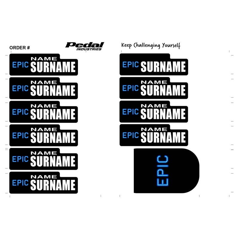 Epic Devo 2025 ID Sticker Bikes & Gear