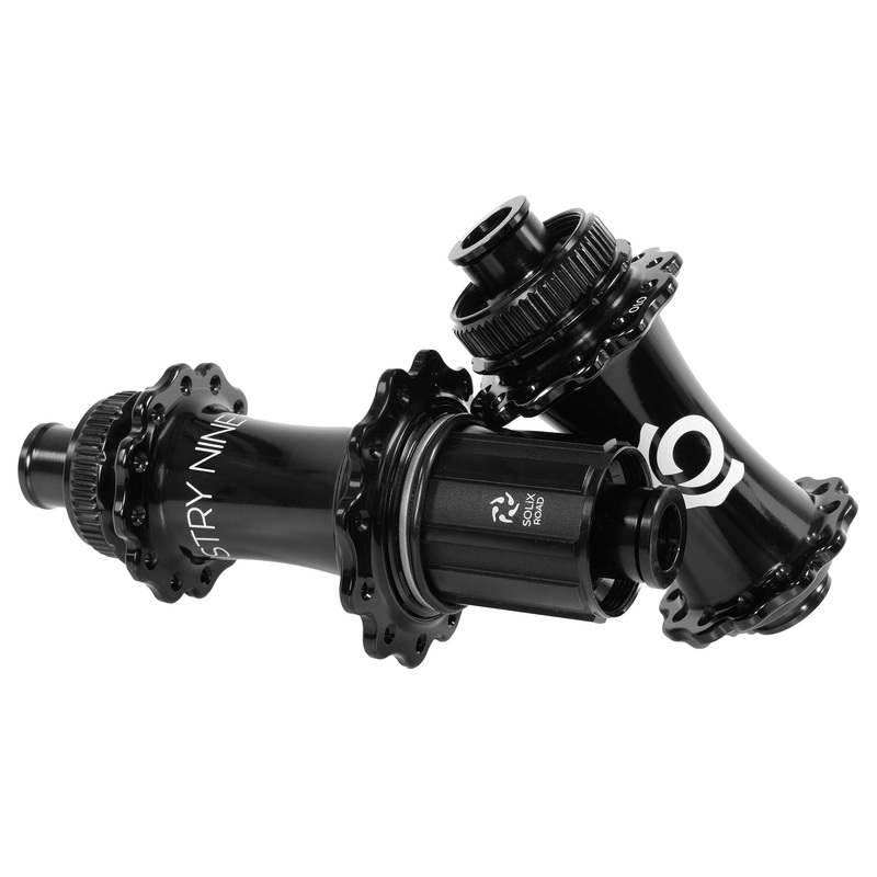 Solix CL Disc Hubs 12×100/142 TA 24h HG11 Black