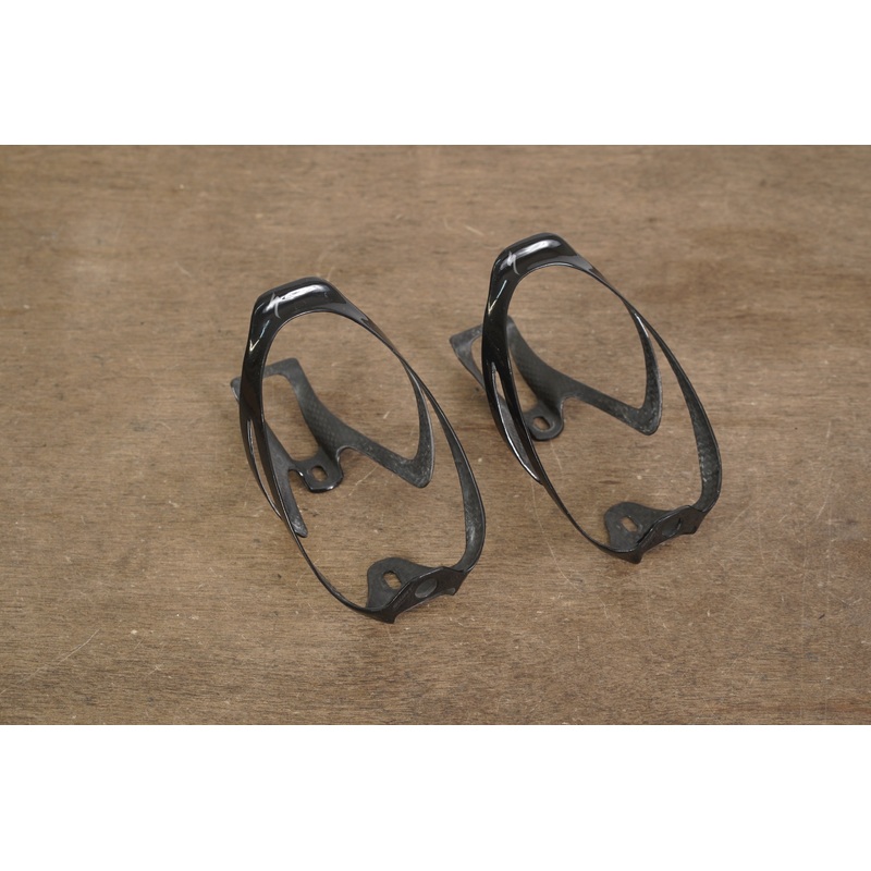(2) Specialized S-WORKS Rib Cage II Carbon Water Bottle Cages 37g