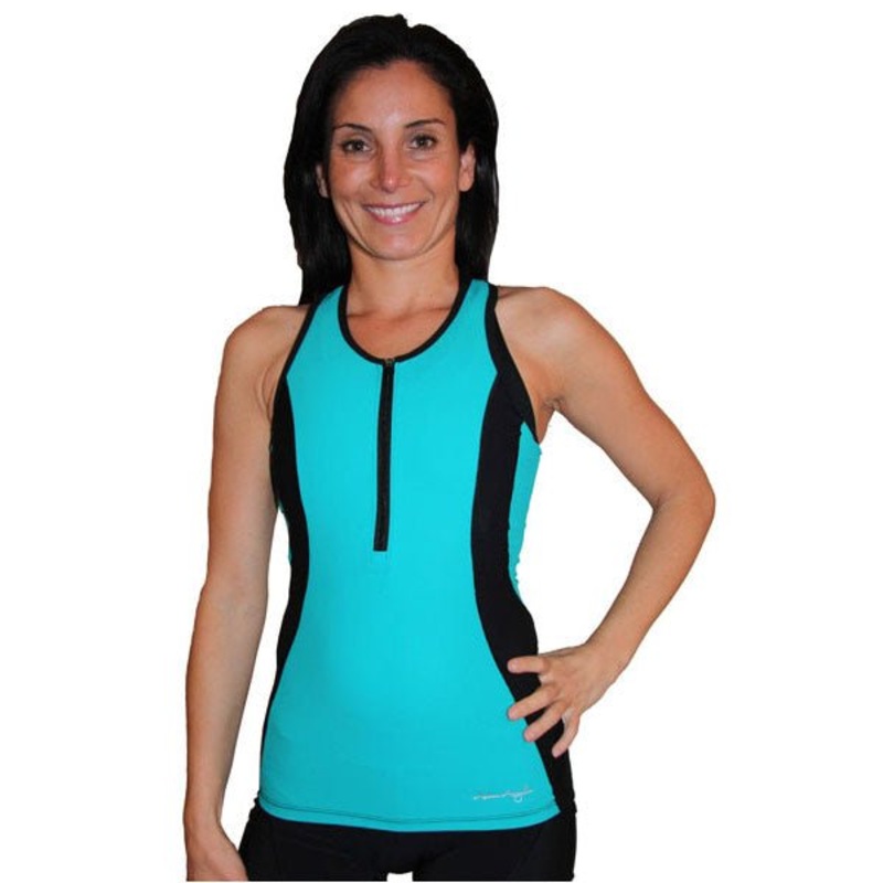 Active Angelz Racerback Tri Top Red / Black
