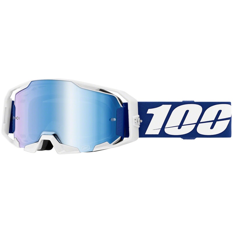 100% ARmatic Goggles – Blue Mirror Blue Lens
