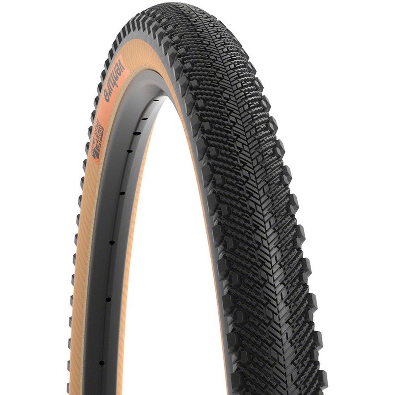 WTB Venture Tire – 700 x 40, TCS Tubeless, Folding, Black/Tan