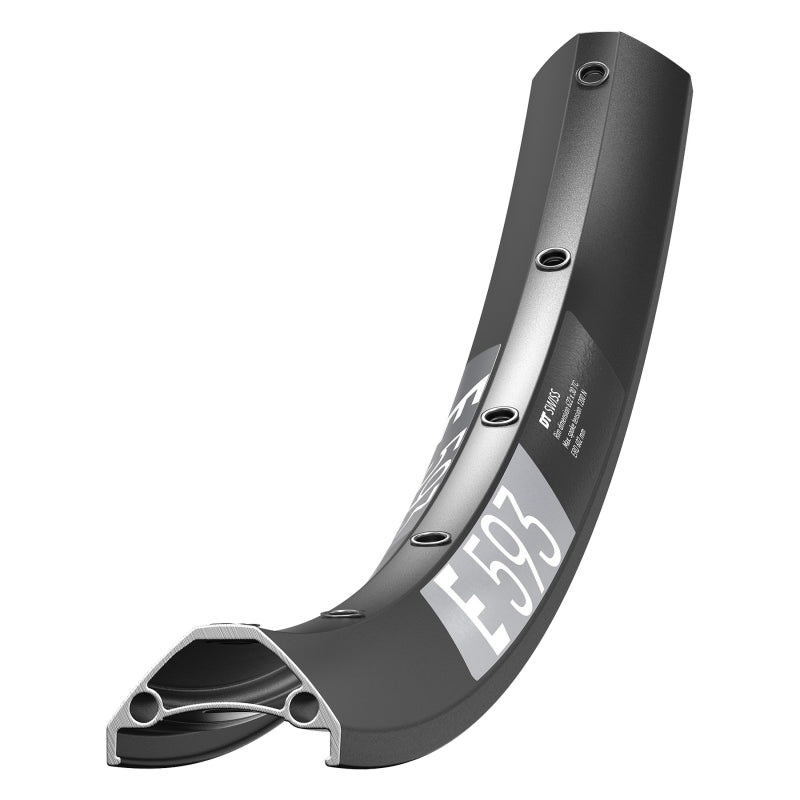 DT Swiss E 593 Rim – 29″ Disc Black 28H