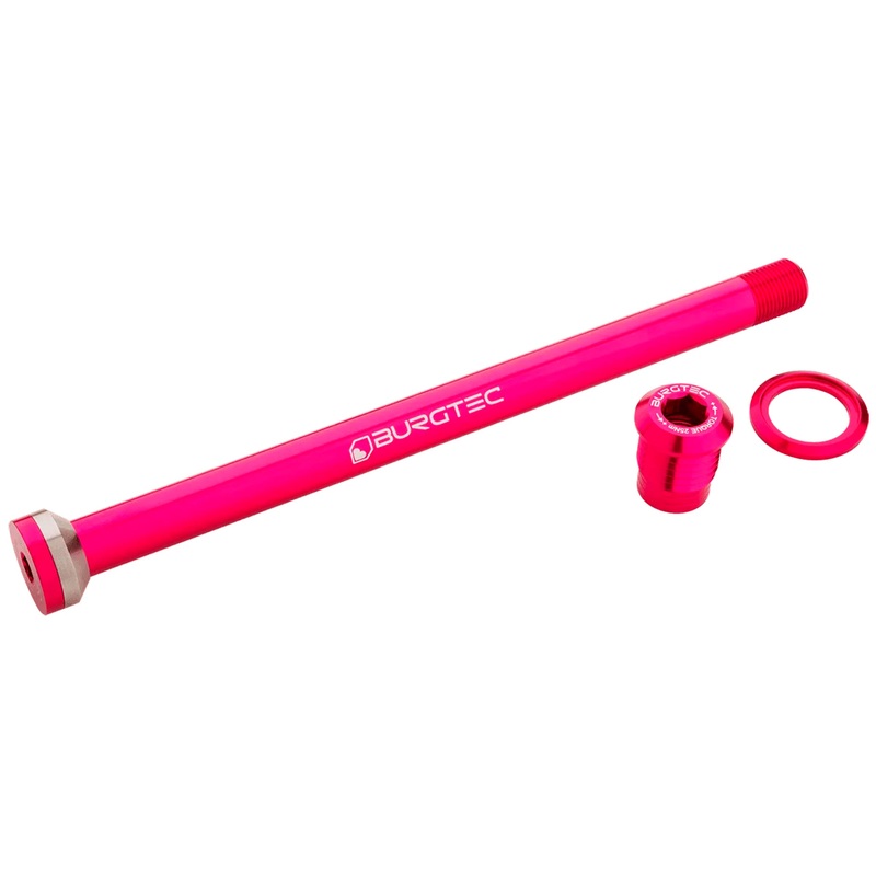 Burgtec Transition 175mm UDH Rear Axle – Toxic Barbie Pink
