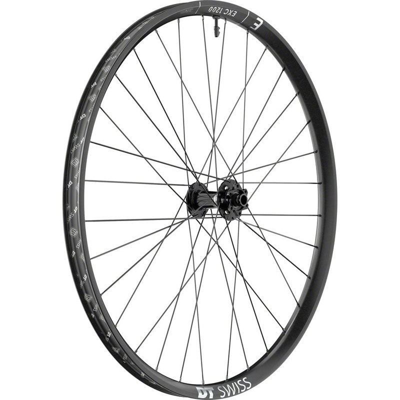 DT Swiss EXC 1200 Classic Front Wheel – 29″ 15 x 110mm 6-Bolt Black