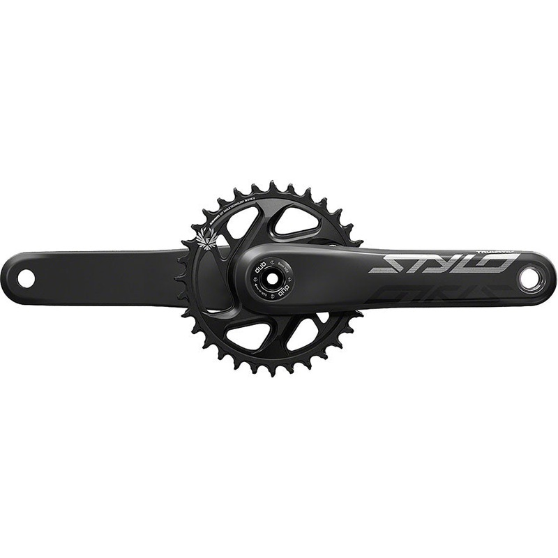 TruVativ STYLO Carbon Eagle Boost Crankset – 175mm 12-Speed 32t Direct Mount DUB Spindle Interface BLK