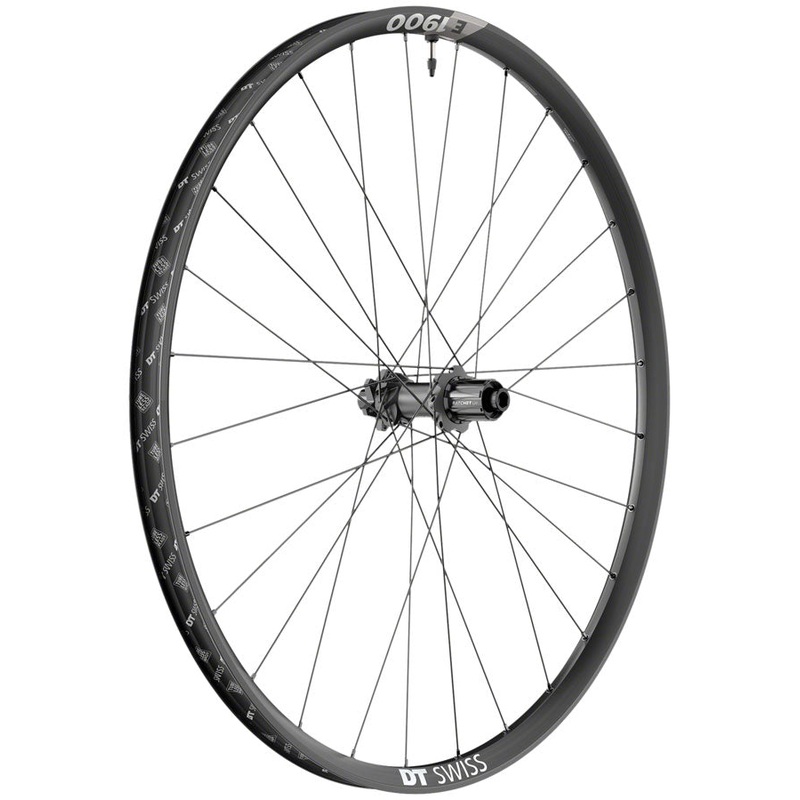 DT Swiss E 1900 Spline 30 Rear Wheel – 27.5″ 12 x 148mm 6-Bolt HG 11 MTN BLK